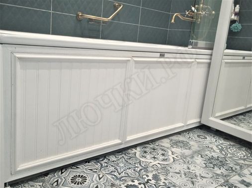 Люк нажимной под ванную Экран 1650*530 Люк нажимной под ванную Экран 1650*530