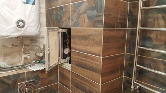 Люк под плитку Нажимной Секрет-Лайт 2 створки 750*550 Люк под плитку Нажимной Секрет-Лайт 2 створки 750*550