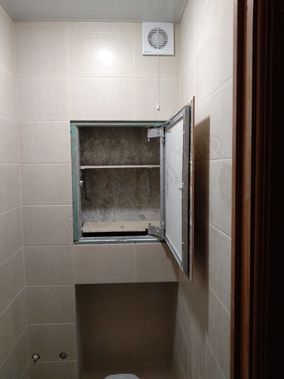 Люк под плитку Нажимной Секрет-Лайт 2 створки 750*550 Люк под плитку Нажимной Секрет-Лайт 2 створки 750*550