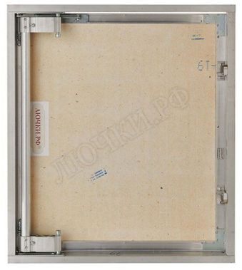 Люк под плитку Нажимной Секрет-Лайт 450*500, 1 створка Люк под плитку Нажимной Секрет-Лайт 450*500, 1 створка