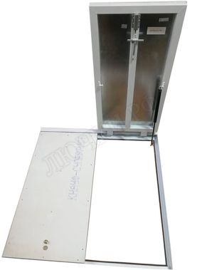 Напольный люк Самоподъемный Невидимка короб 2 створки 1000*1850 Напольный люк Самоподъемный Невидимка короб 2 створки 1000*1850