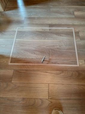 Напольный люк Самоподъемный Невидимка уголок 850*1650 Напольный люк Самоподъемный Невидимка уголок 850*1650