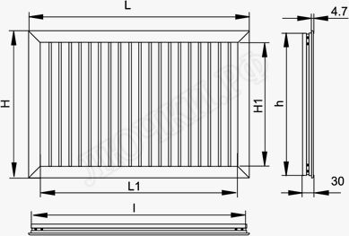 Решетка пластиковая НУН Решетка пластиковая НУН