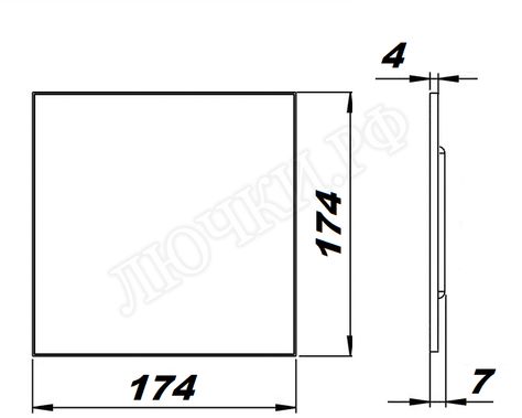 Вытяжной вентилятор airRoxy RMS (MS), белый глянец, 01-170 Вытяжной вентилятор airRoxy RMS (MS), белый глянец, 01-170
