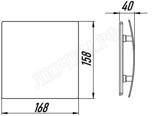 Вытяжной вентилятор Awenta System+, Silent, 100, KWS100H, PEG100, Белый матовый, стекло Вытяжной вентилятор Awenta System+, Silent, 100, KWS100H, PEG100, Белый матовый, стекло