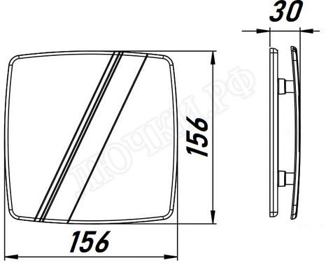 Вытяжной вентилятор Awenta System+, Silent, 100, KWS100H, PLS100, Серебро (сатин), пластик Вытяжной вентилятор Awenta System+, Silent, 100, KWS100H, PLS100, Серебро (сатин), пластик