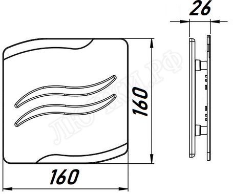Вытяжной вентилятор Awenta System+, Silent, 100, KWS100H, PSB100, Белый, пластик Вытяжной вентилятор Awenta System+, Silent, 100, KWS100H, PSB100, Белый, пластик