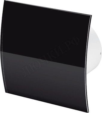 Вытяжной вентилятор Awenta System+, Silent, 100 KWS100H, Escudo, PECB100P, Чёрный глянцевый, пластик Вытяжной вентилятор Awenta System+, Silent, 100 KWS100H, Escudo, PECB100P, Чёрный глянцевый, пластик